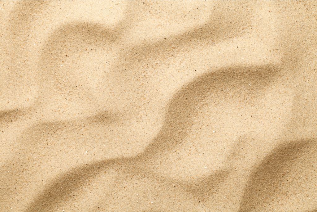 fine cream sand